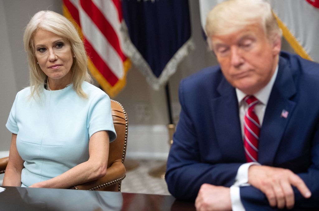 Trump’s remaining senior staff did nothing “to cement or communicate his impressive policy legacy and usher[ed] in conspiracy theorist after kook after conniver,” Conway writes. 