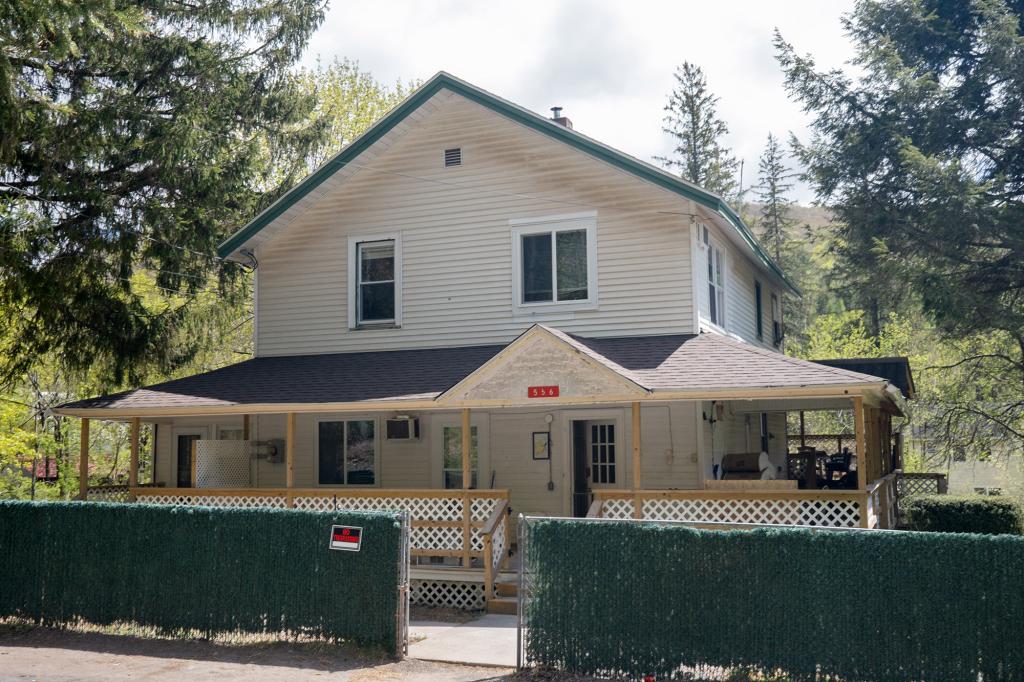 A house at 556 Main St. in Fleischmanns, NY.