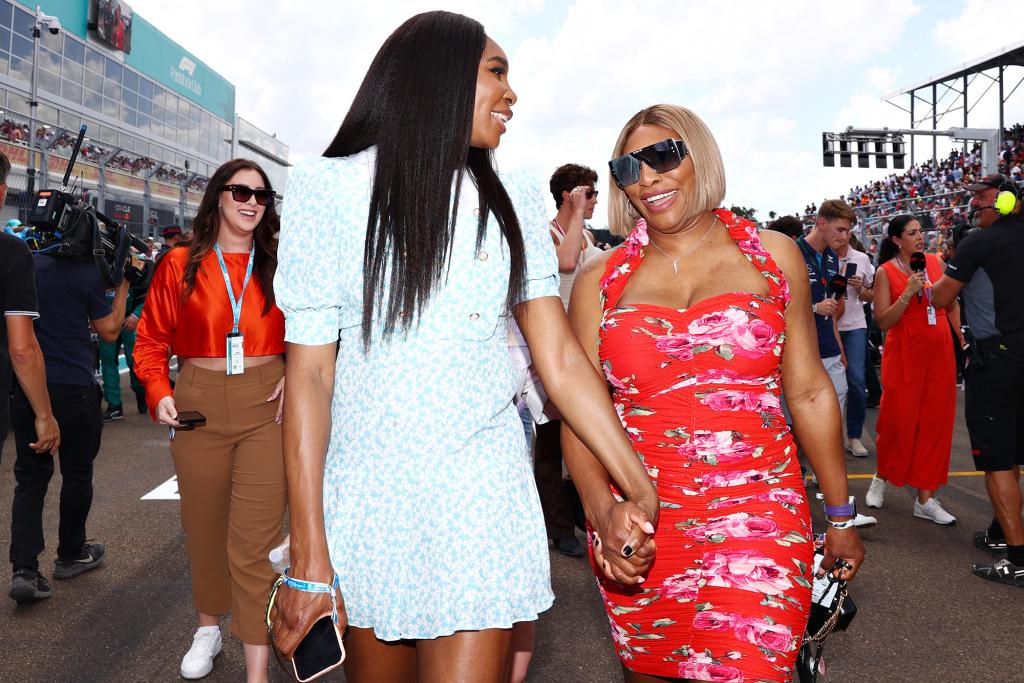 Venus and Serena Williams were among the A-Listers who attended the F1 Miami Grand Prix over the weekend