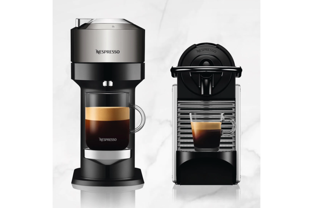 Two nespresso machines