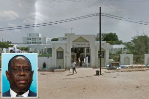 Nearly a dozen newborn babies died in a fire at a hospital in Senegal, the country's president said Wednesday.