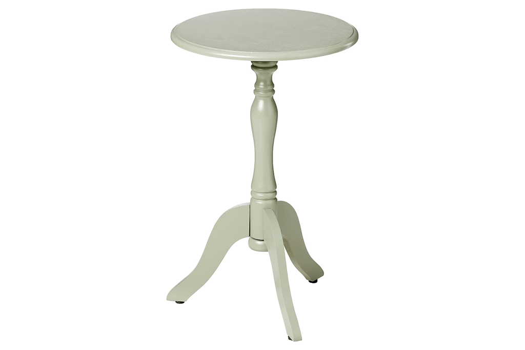 Decor Therapy Olive Branch Side Table, ivory