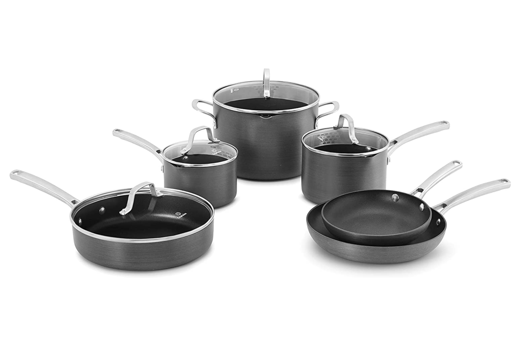 Calphalon 10-Piece Nonstick Cookware Set