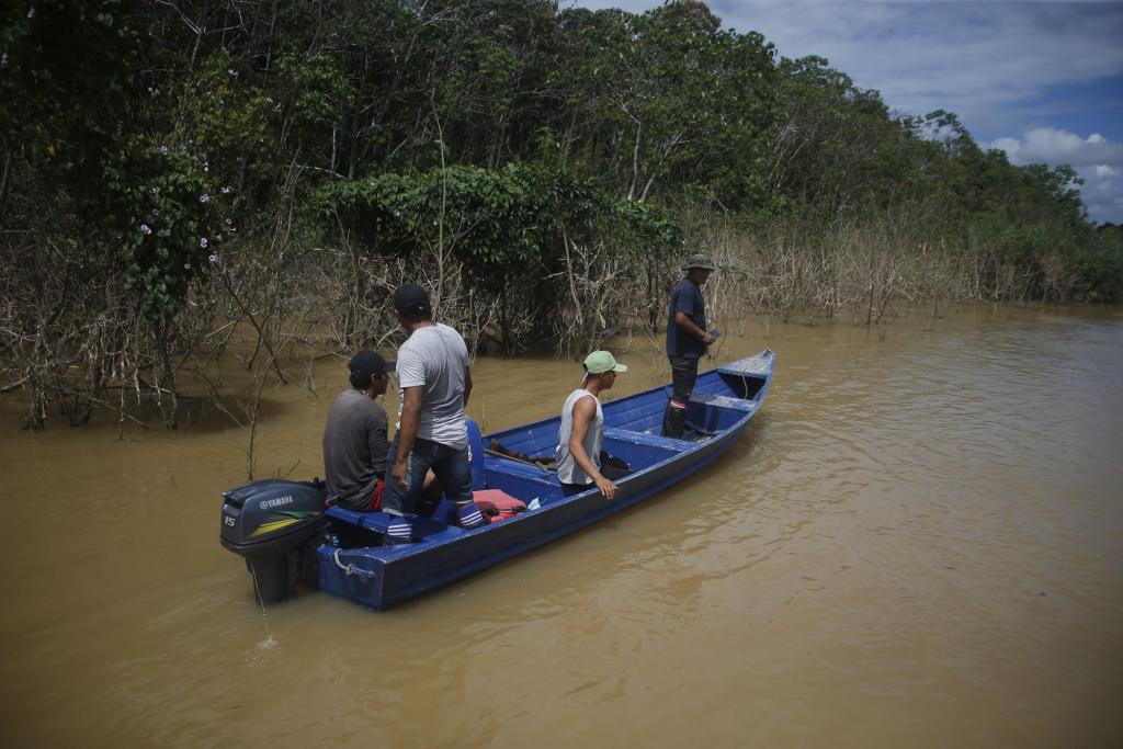 Indigenous locals joined the search for the missing men in a region known for violent conflicts between fishermen, poachers and government agents.