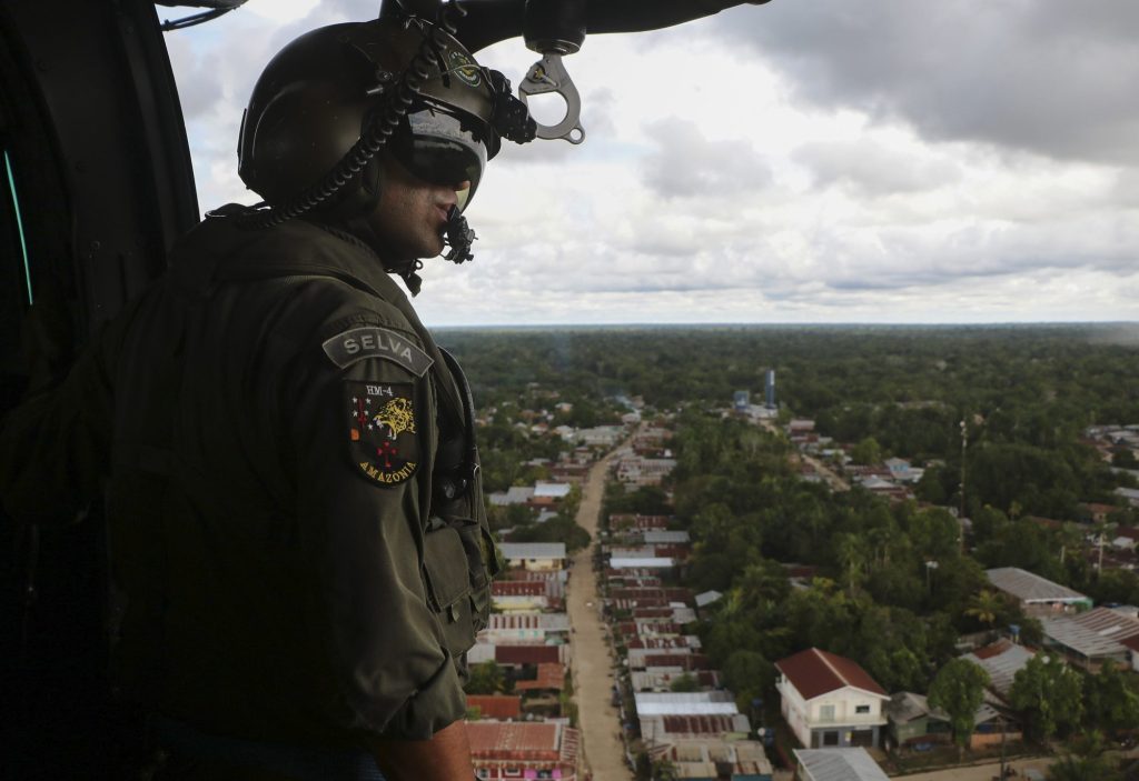 Soldiers have been searching for Phillips and Pereira for five days after they disappeared while passing through a lawless region by boat.