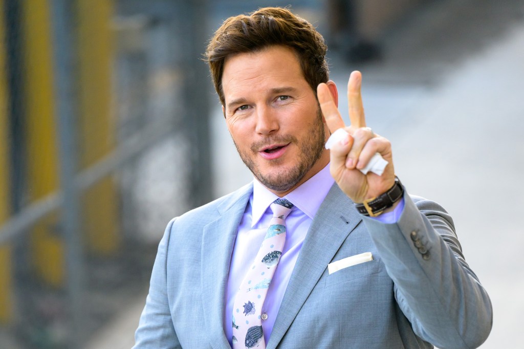 Chris Pratt as seen at "Jimmy Kimmel Live." He has revealed that he pooped his pants when a prank went wrong.