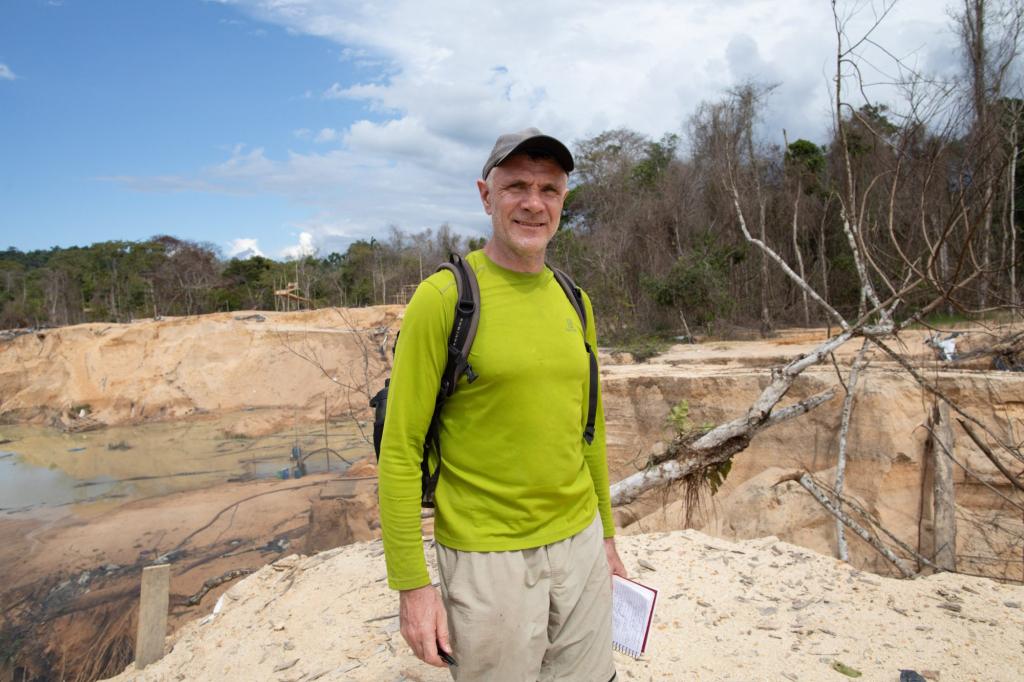 Dom Phillips was last seen with Bruno Pereira on Sunday in the Sao Rafael region of the Amazon rainforest.