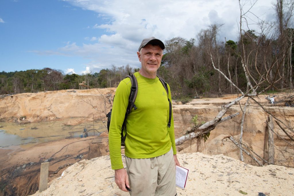 Dom Phillips was last seen with Bruno Pereira on Sunday in the Sao Rafael region of the Amazon rainforest.