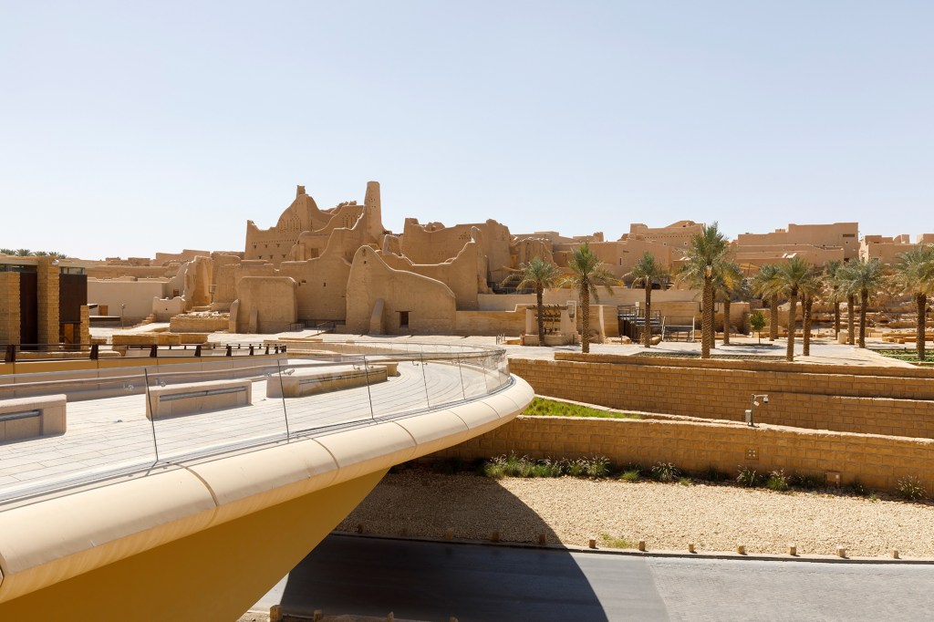  The UNESCO World Heritage Site, At-Turaif was the original home of the Saudi royal family. 