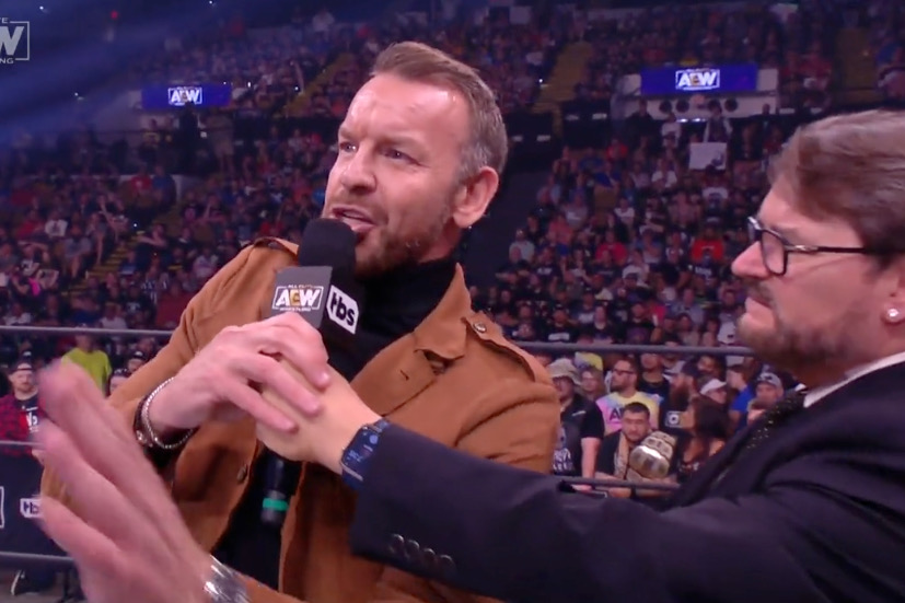 Christian Cage invoked Jungle Boy's late father, Luke Perry, in a vicious AEW promo.