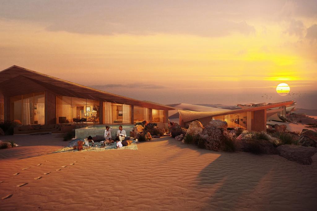 A wellness-focused luxury Six Senses brand is opening in a stunning desert landscape.