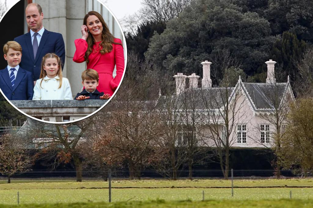 Prince William and Kate Middleton are hoping to move into the newly refurbished "Adelaide Cottage," located only 10 minutes from the Queen's residence.
