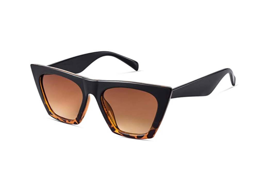 Black and tortoise sunglasses