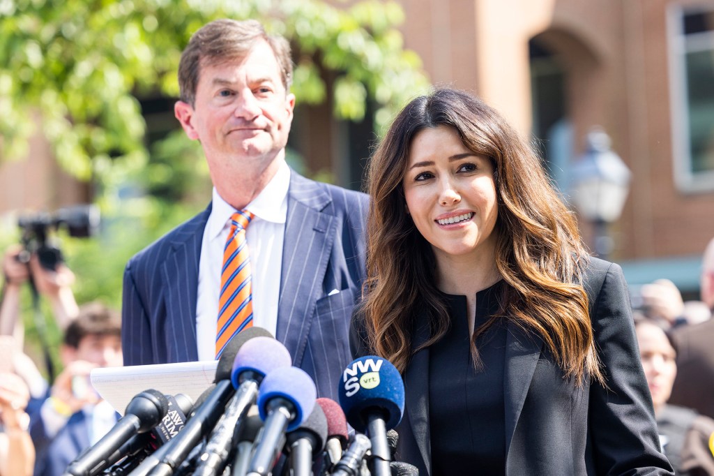 Attorneys Camille Vasquez (right) and Ben Chew (left)