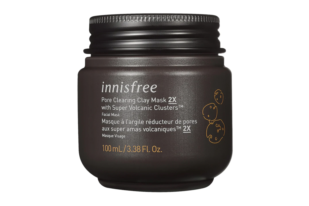Face mask in a brown jar