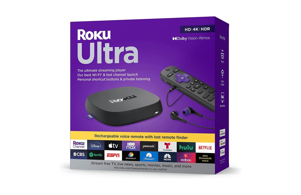 Purple Roku box