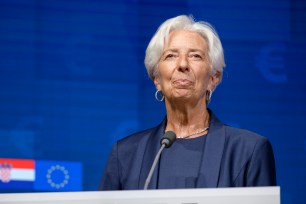 Christine Lagarde had indicated a smaller hike was likely last month.