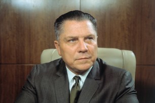 Teamsters Chief Jimmy Hoffa, who has been missing since 1975.