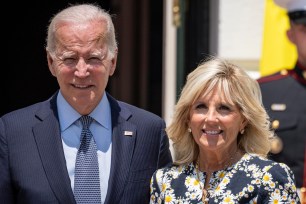 President Joe Biden and first lady Jill Biden