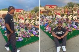 Rapper Big Sean paid his respects to the 10 people who died in a mass shooting in Buffalo, NY on May 14.