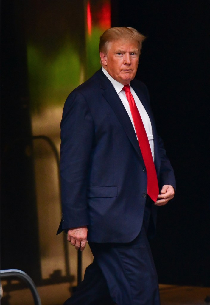 NEW YORK, NEW YORK - JULY 19: Former U.S. President Donald Trump leaves Trump Tower in Manhattan on July 19, 2021 in New York City.