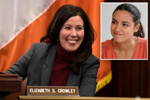 Rep. Alexandria Ocasio-Cortez, who stunned the political world by toppling longtime congressman Joe Crowley in the 2018 Democratic primary, is backing Kristen Gonzalez.