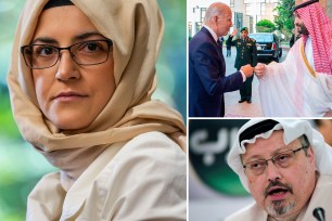 Jamal Khashoggi's fiancée Hatice Cengiz, Joe Biden