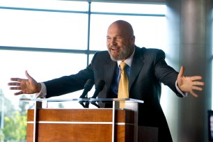 The acclaimed actor played supervillain Obadiah Stane in the Marvel Cinematic Universe film.