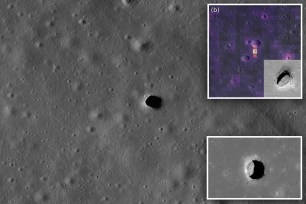 UCLA researchers discovered shadowed areas in the Mare Tranquillitatis region of the Moon stay at a comfortable 63 degree temperature.