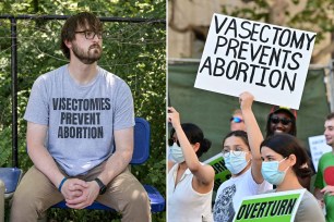 CJ Hall from Lawrence, Kansas has decided he will get a vasectomy to protect his partner from an unwanted pregnancy and the need for an abortion.