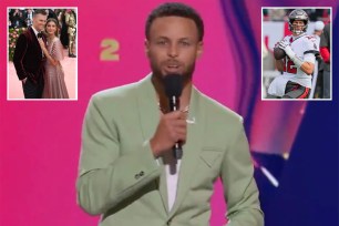 Steph Curry jokes about Gisele Bundchen in Tom Brady retirement jab at 2022 ESPY Awards