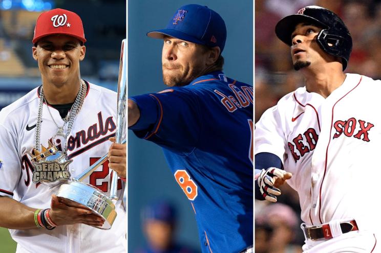 Juan Soto, Jacob deGrom, Xander Bogaerts