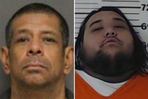 Homero Zamorano (left) and Christian Martinez (right) are said to be responsible for the deaths, as both could face life sentences.