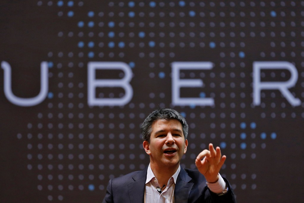 Former CEO Travis Kalanick 