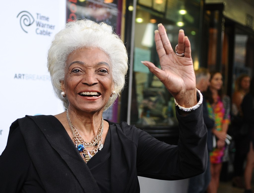 Nichelle Nichols, who played Nyota Uhura on “Star Trek”,  broke racial barriers when she was casted for the legendary series.