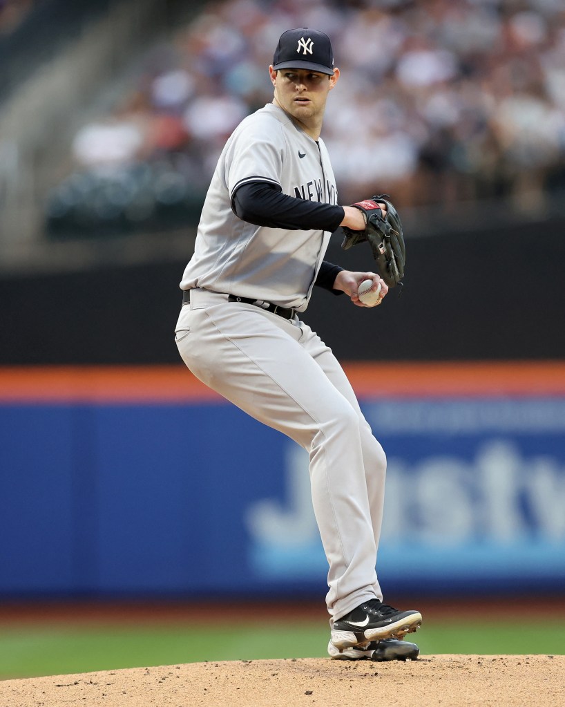 Jordan Montgomery while with the Yankees