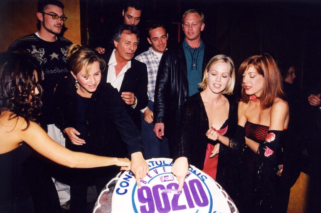 Cast of "Beverly Hills, 90210."