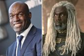 Steve Toussaint who portrays Lord Corlys Velaryon in HBO's "House of Dragon" responded to fan criticism over not fitting the character description.
