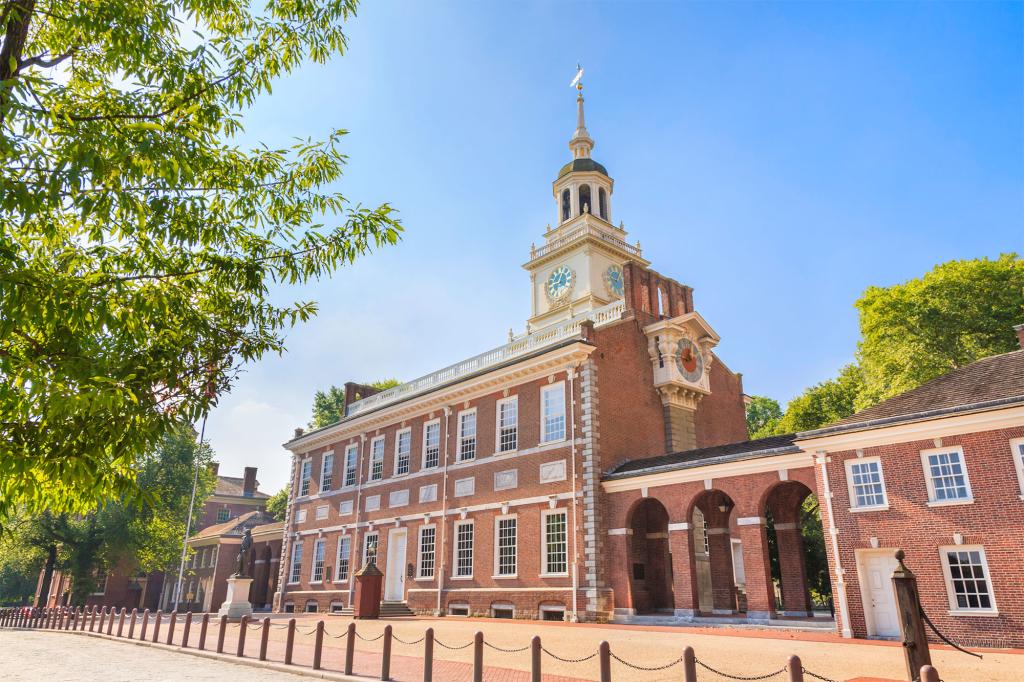 Independence Hall in Philadelphia