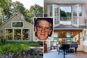 The former Connecticut home of Lee Pockriss can now be yours.