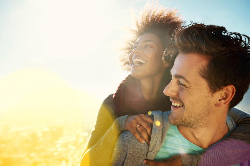 Shot of a young couple spending time together in the outdoors