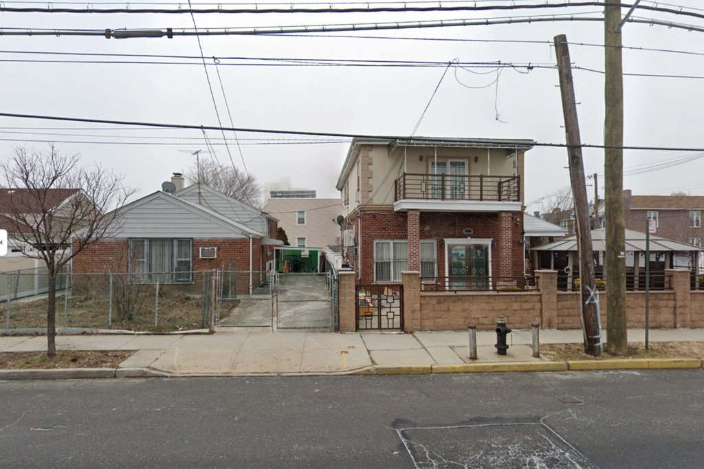 The sidewalk where the officer was found.