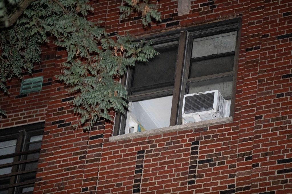 Police say the man jumped from a fifth-floor window. 