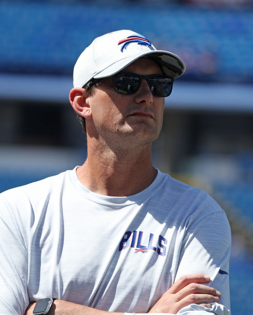 Ken Dorsey became Bills' offensive coordinator after Brian Daboll departed for the Giants head coaching job.