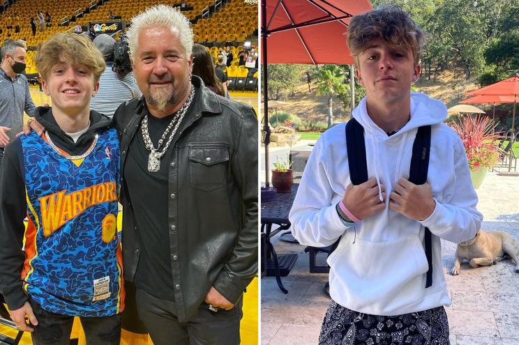 Guy Fieri revealed that he made his sons drive an older car for one year with no tickets or damage before they could buy a new car.
