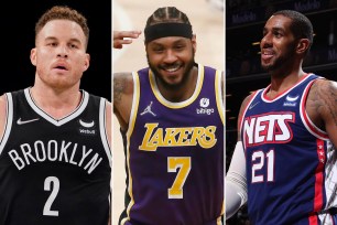 Blake Griffin, Carmelo Anthony and LaMarcus Aldridge could be free-agent options for the New York Knicks for the 2022-23 NBA season.