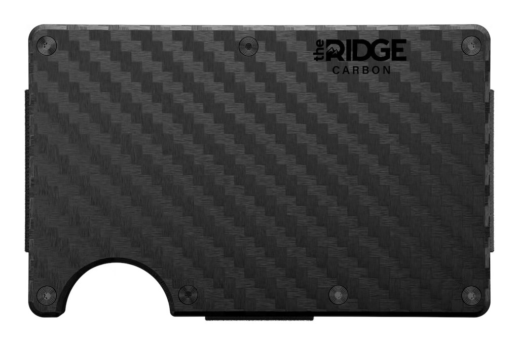 The Ridge Carbon Fiber RFID Wallet
