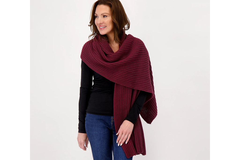 Encore by Idina Menzel Mixed Stitch Scarf