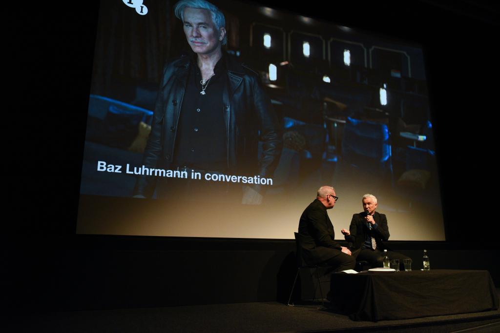 Luhrmann opened up about the making of the film during BFI's "Baz Luhrmann in conversation" event in London.