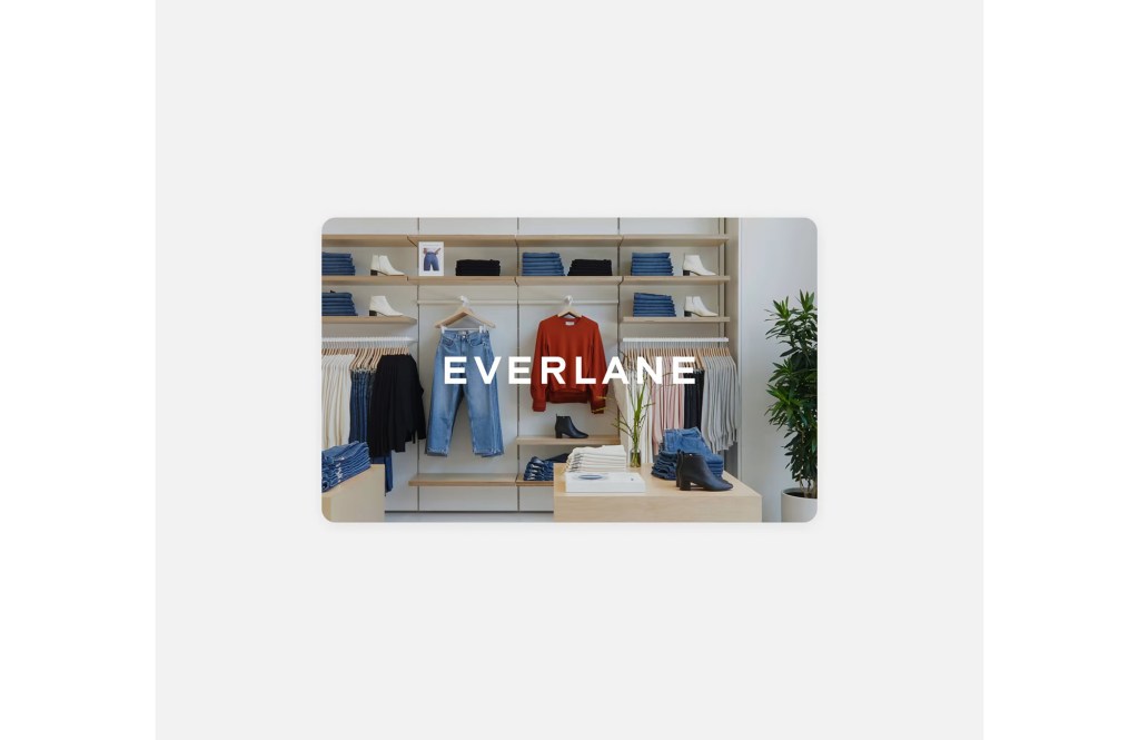 Everlane gift card